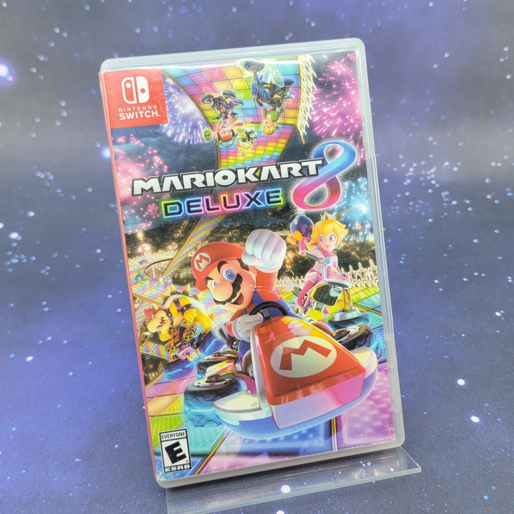 Mario Kart 8 Deluxe Nintendo Switch Case and Art Only No Game HAC P AABPA USA